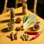 guide to Asian spices and flavors with ingredients on table