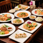 Asian City Restaurant Dining Experience