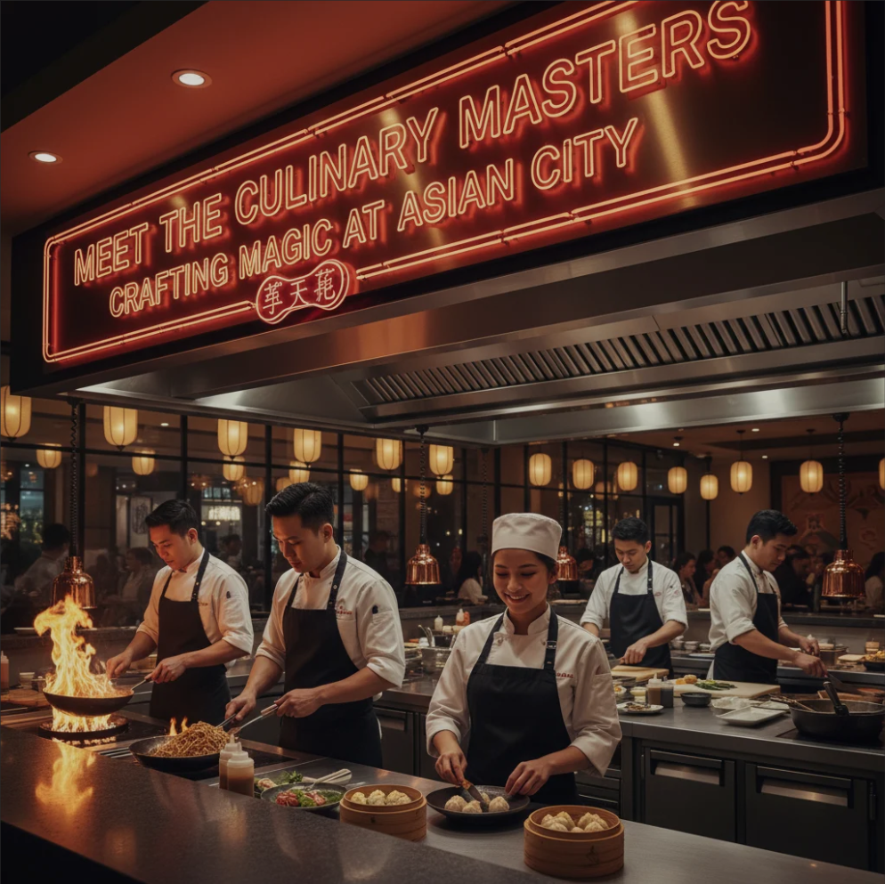 Asian City Culinary Masters in Action