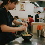 Authentic Asian dishes served at a cultural-style restaurant