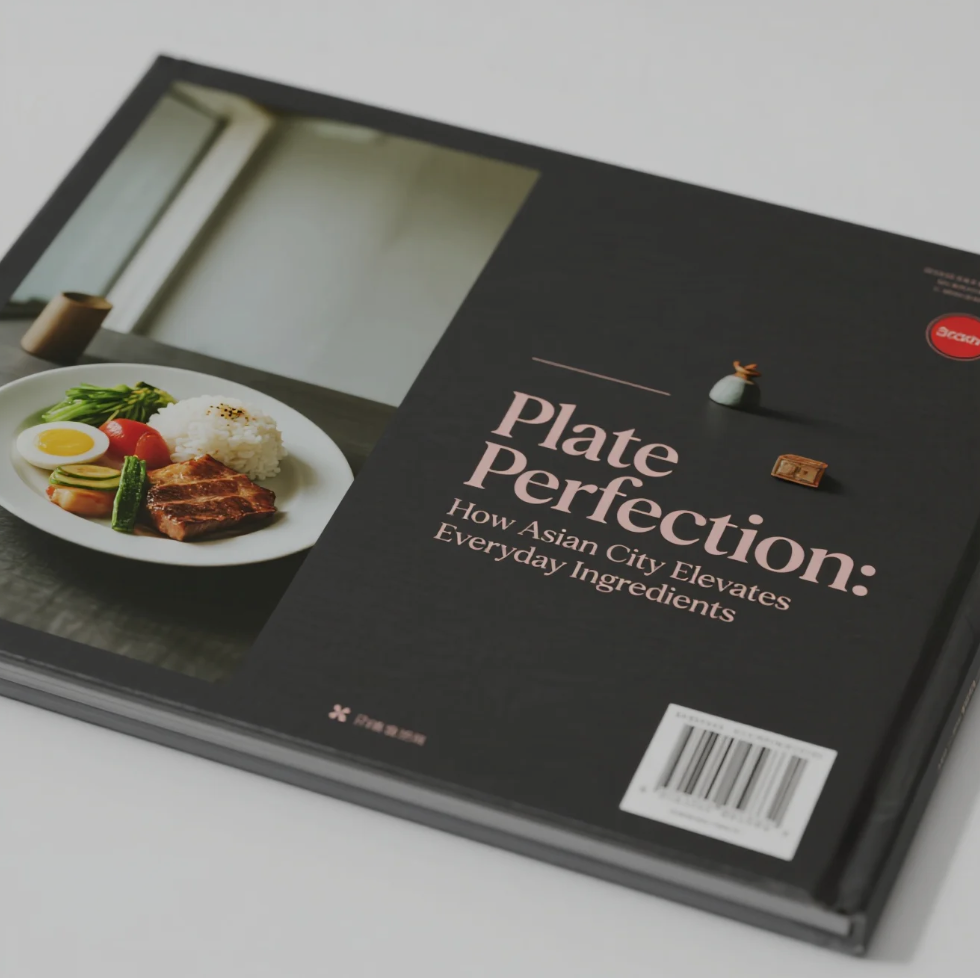 Hidangan Asia modern dengan presentasi mewah di restoran Asian City