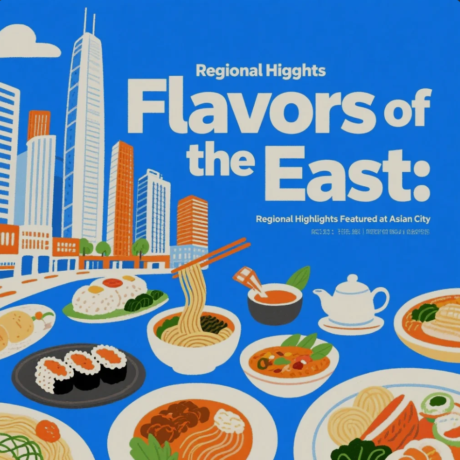 Flavors of the East: Regional Highlights Featured at Asian City